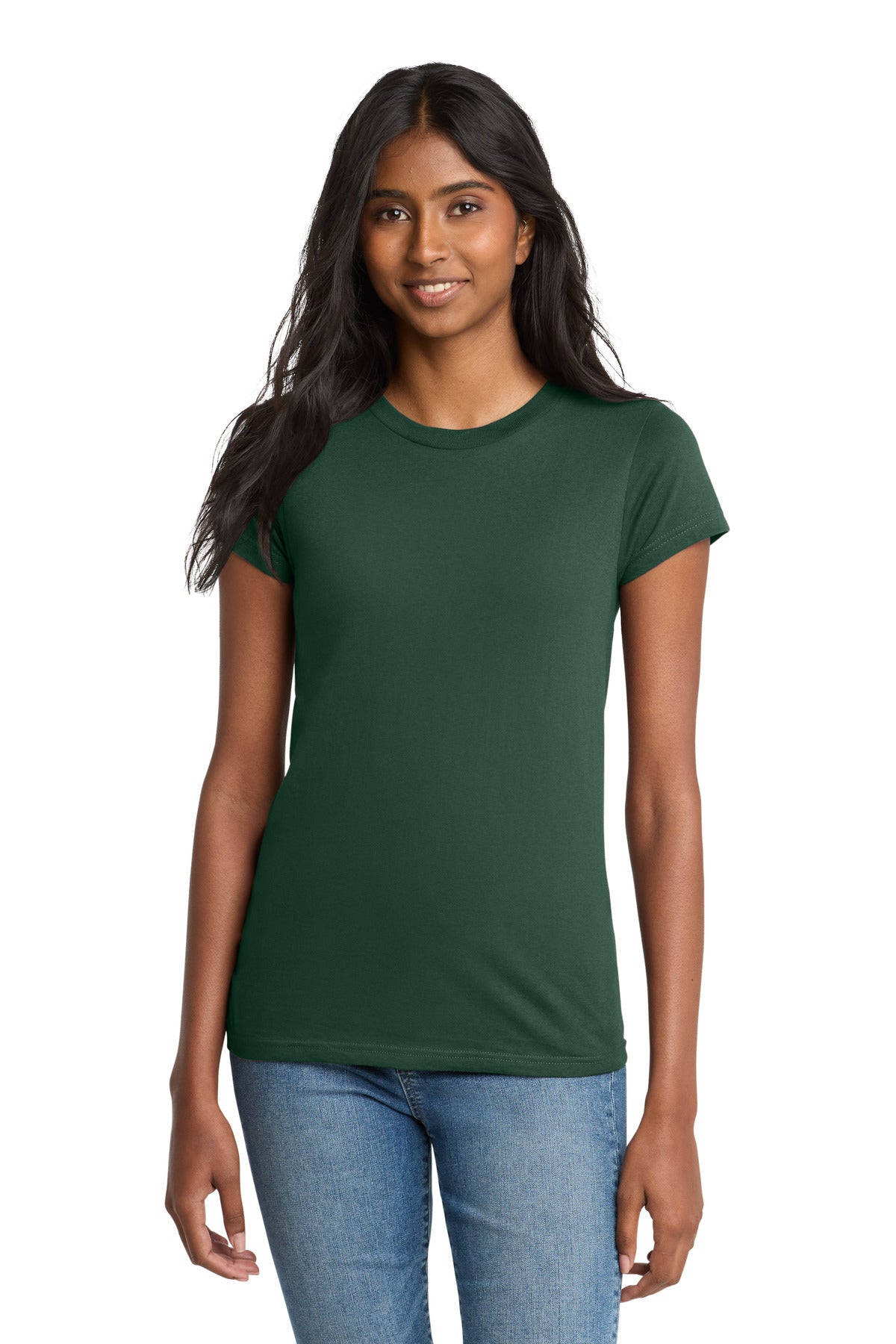 District Women's Fitted The Concert Tee DT5001