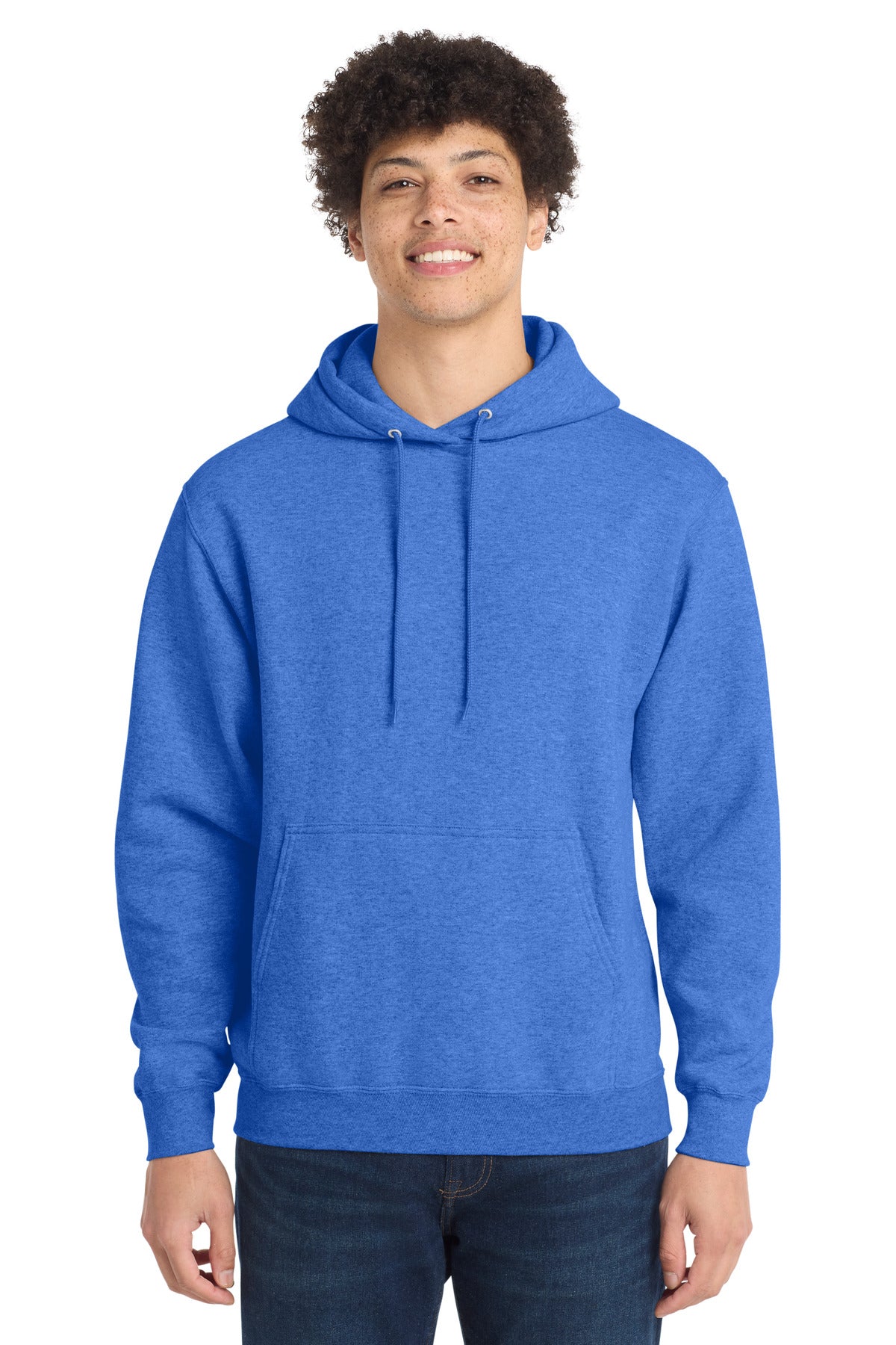 Port & Co Core Fleece Pullover Hooded Sweatshirt. PC78H