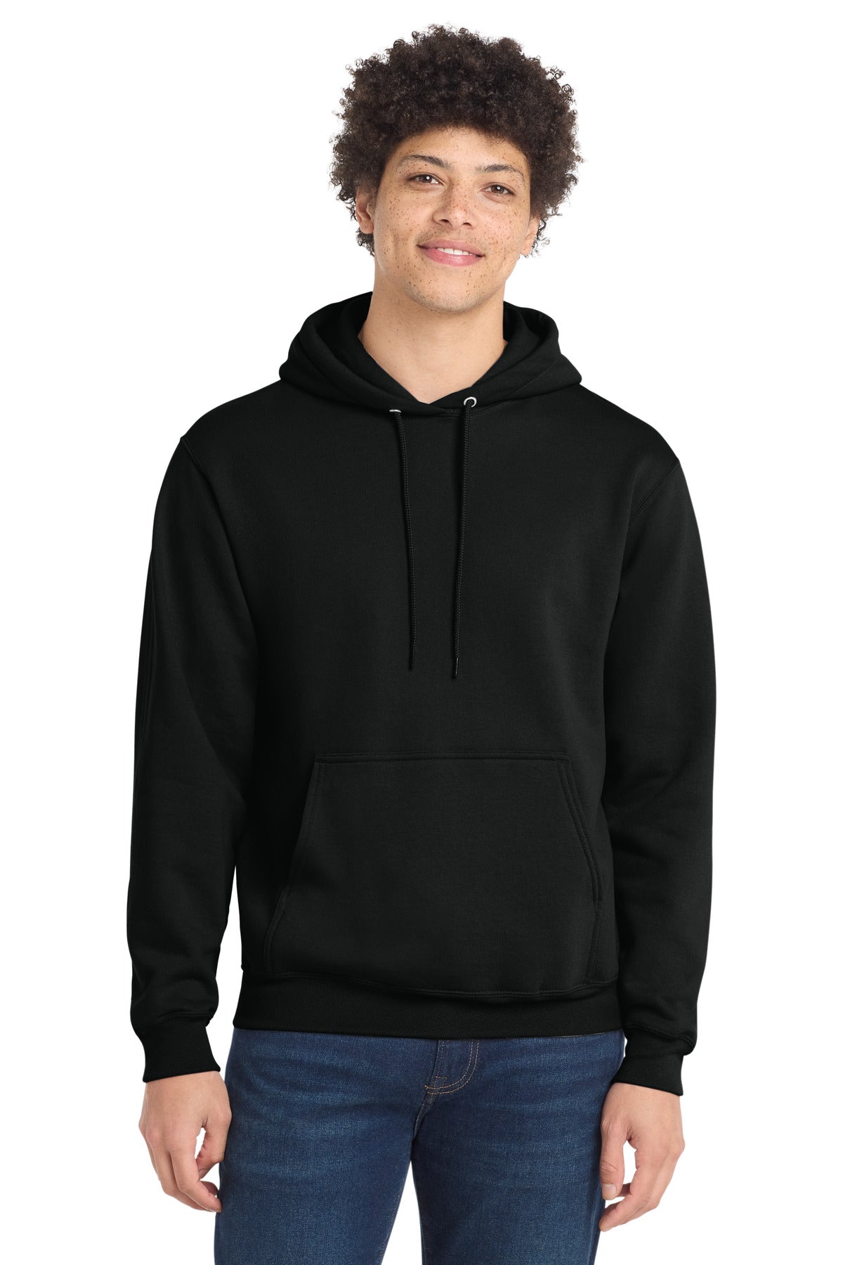 Port & Co Core Fleece Pullover Hooded Sweatshirt. PC78H