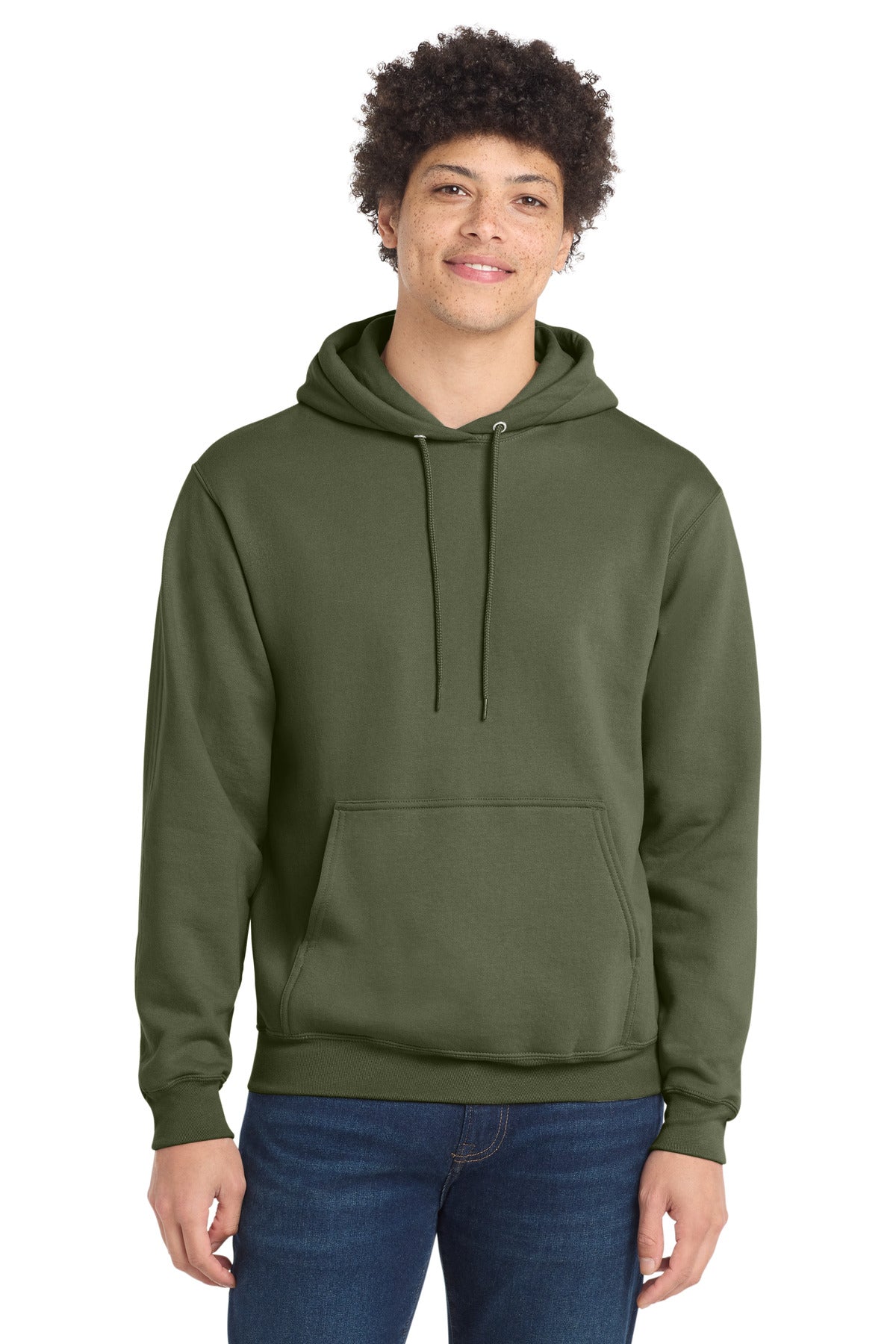 Port & Co Core Fleece Pullover Hooded Sweatshirt. PC78H