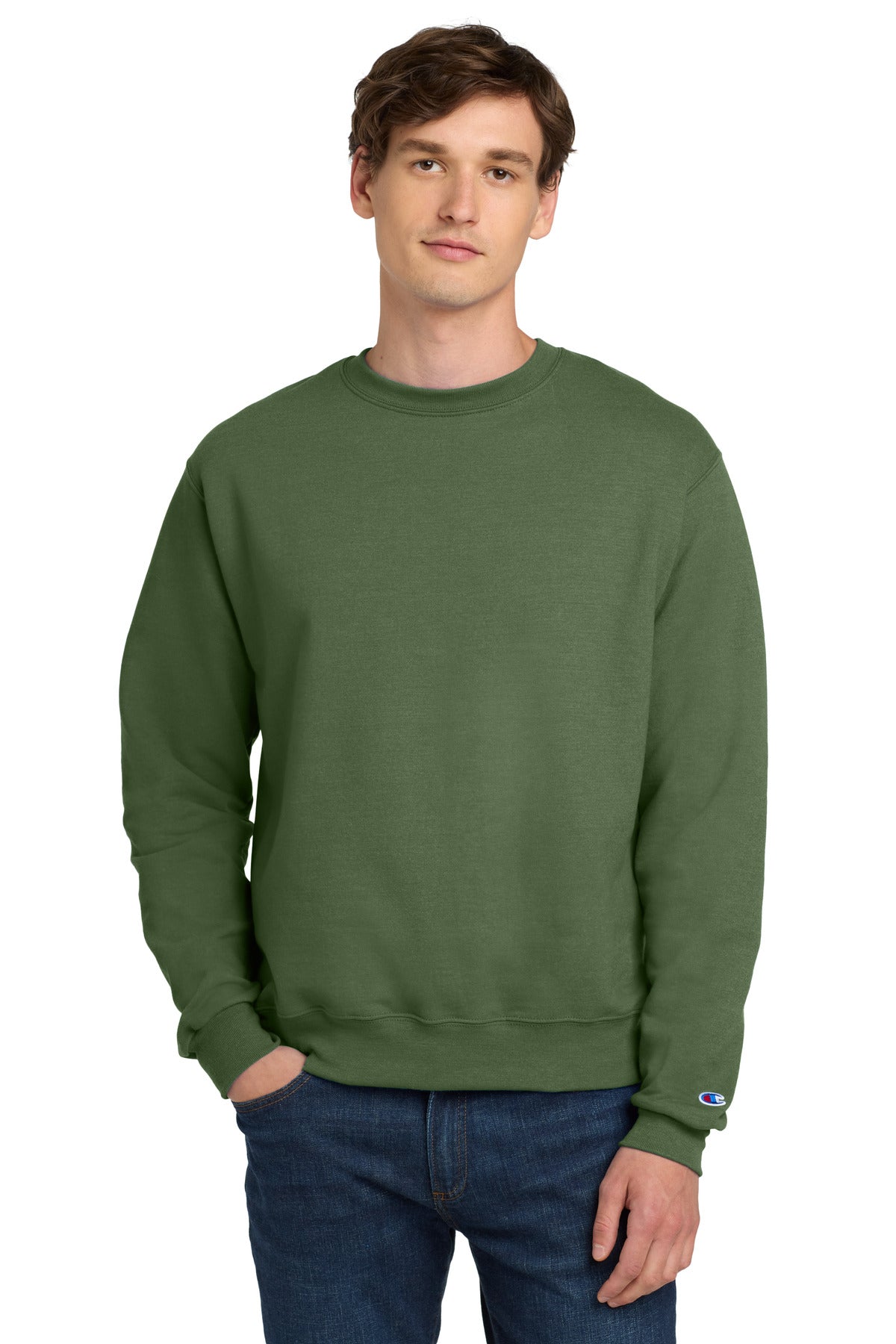 Champion  Powerblend Crewneck Sweatshirt. S6000