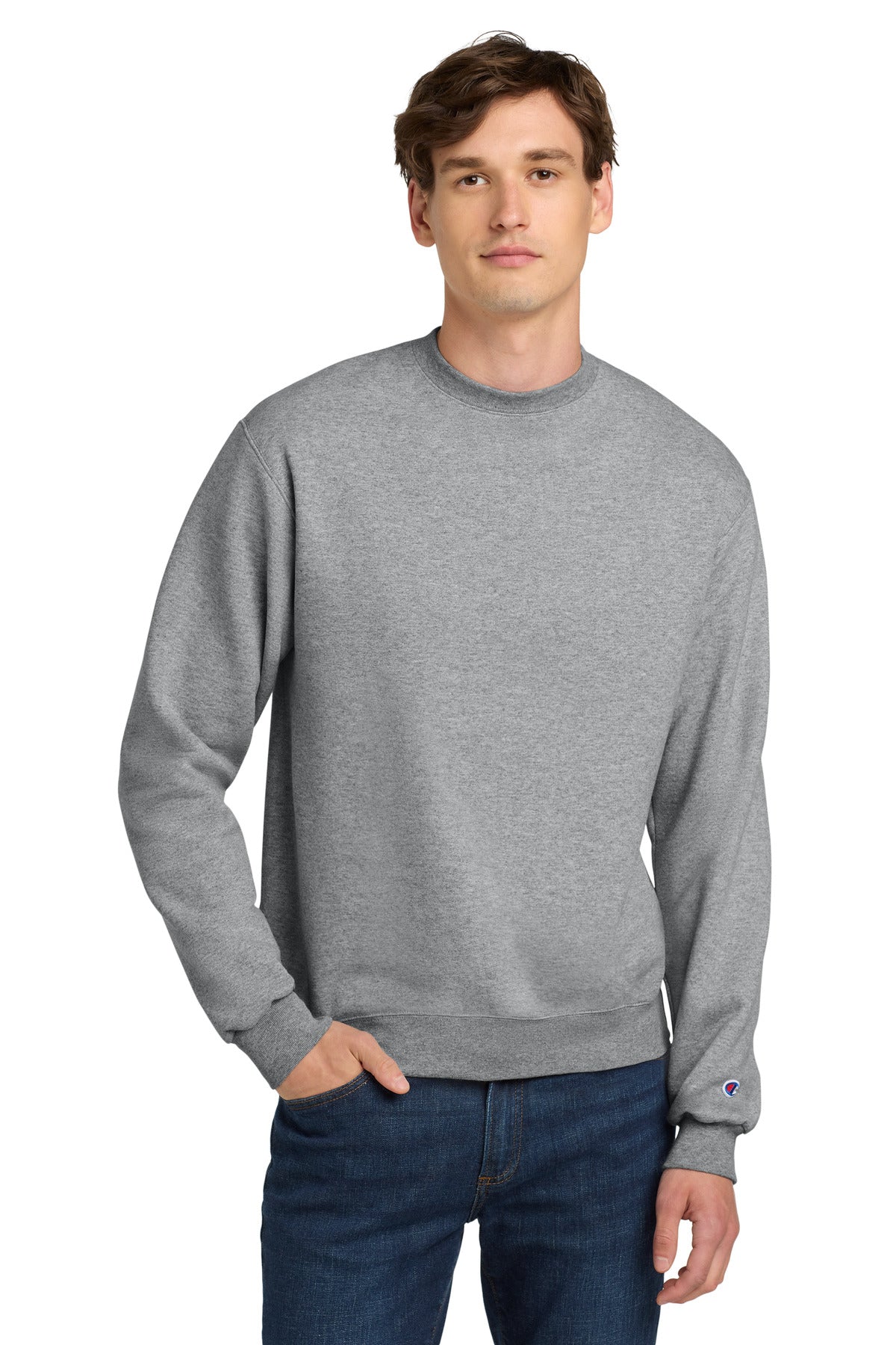 Champion  Powerblend Crewneck Sweatshirt. S6000
