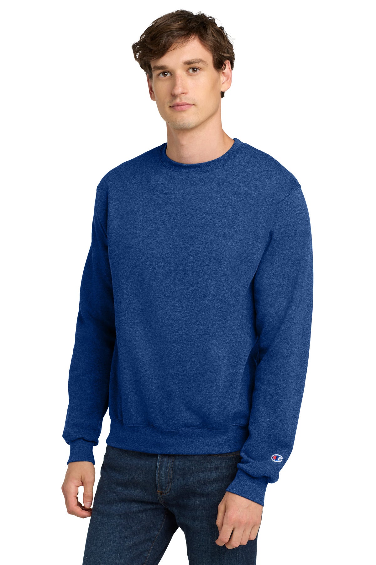 Champion  Powerblend Crewneck Sweatshirt. S6000