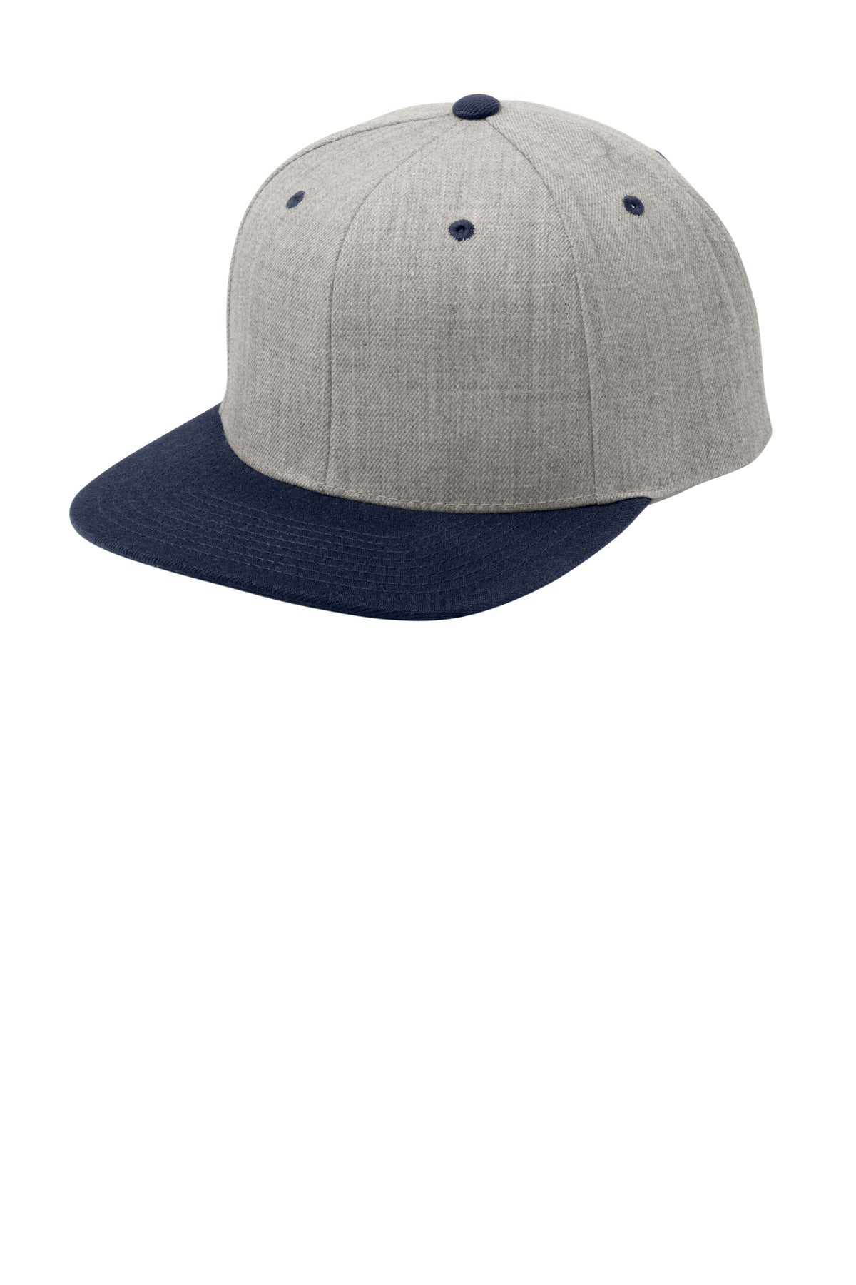 Sport-Tek YP Classics Flat Bill Snapback Cap. STC19