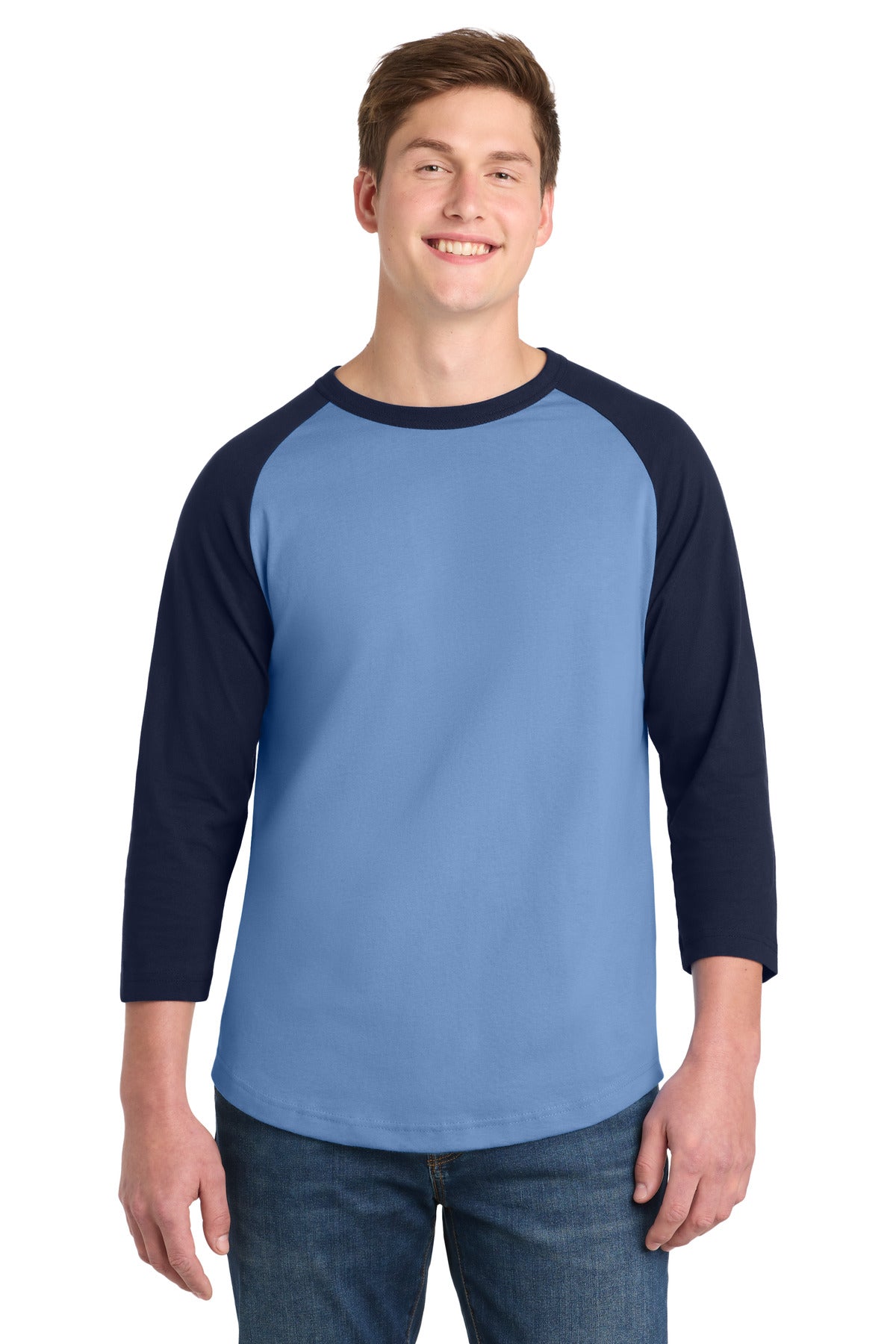 Sport-Tek Colorblock Raglan Jersey.  T200