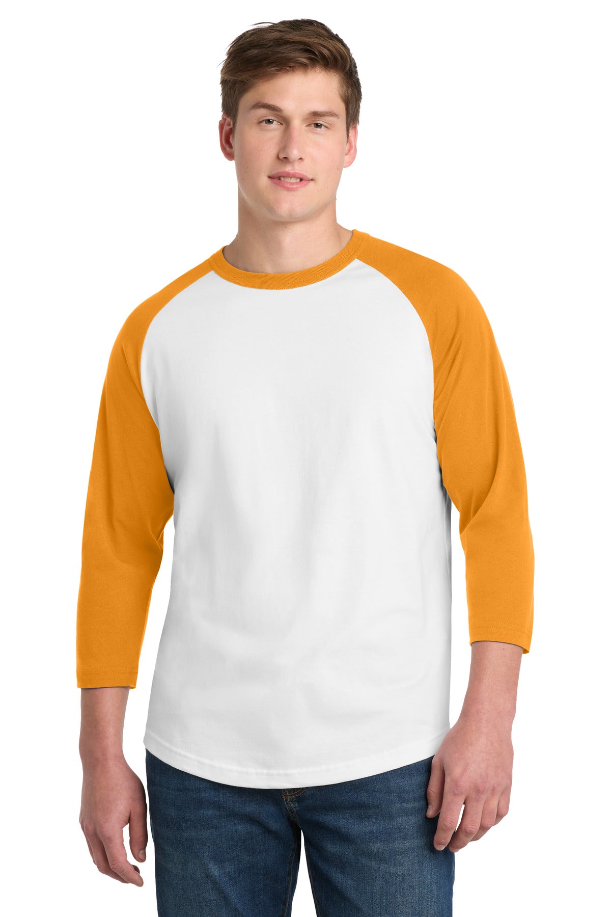 Sport-Tek Colorblock Raglan Jersey.  T200