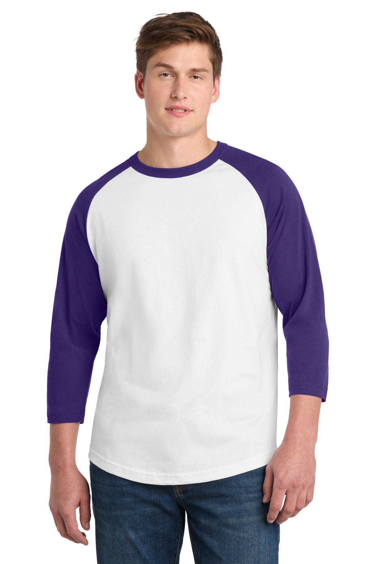 Sport-Tek Colorblock Raglan Jersey.  T200